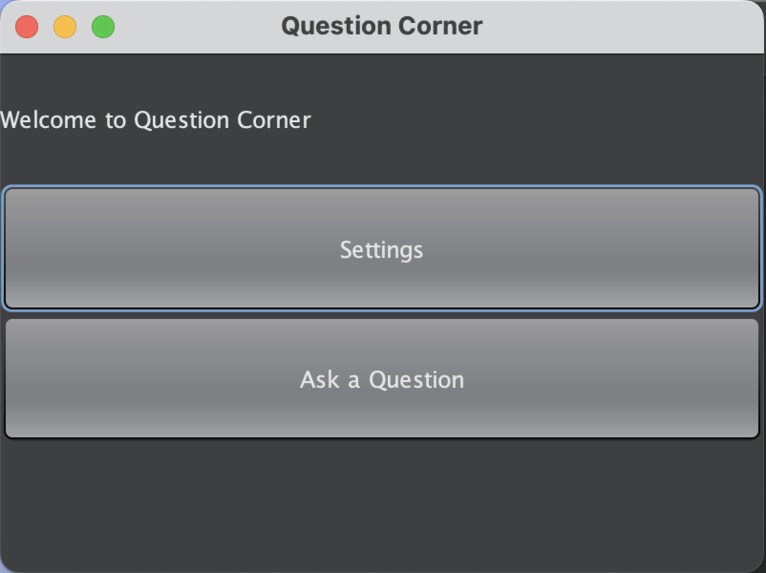 Question Corner – screenshot 1