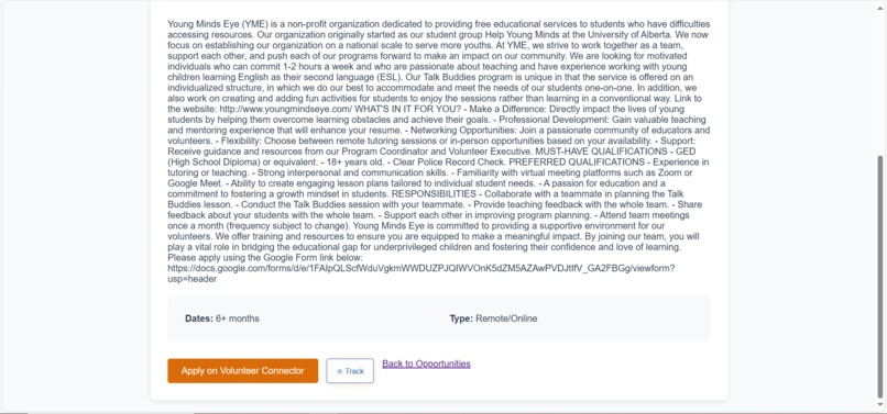 Volunteer Multi Hub – screenshot 7