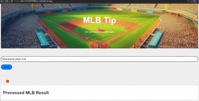 MLB TIP Generator – screenshot 1