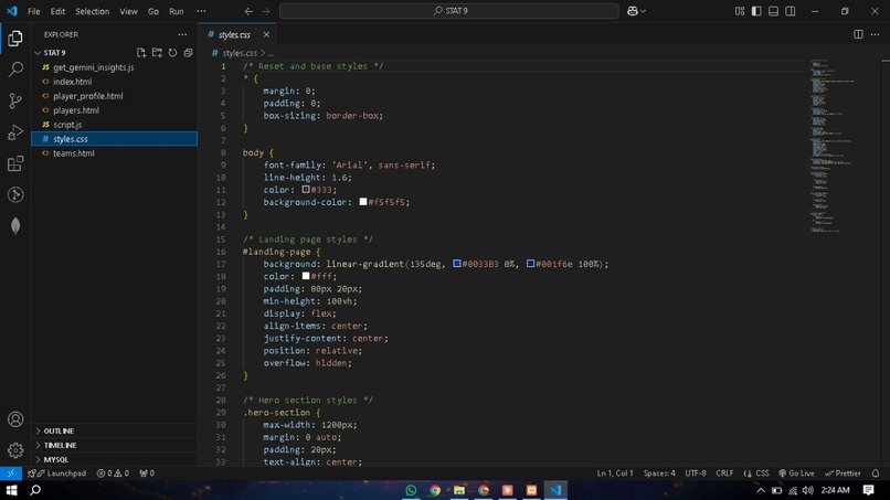 STAT 9 – screenshot 1