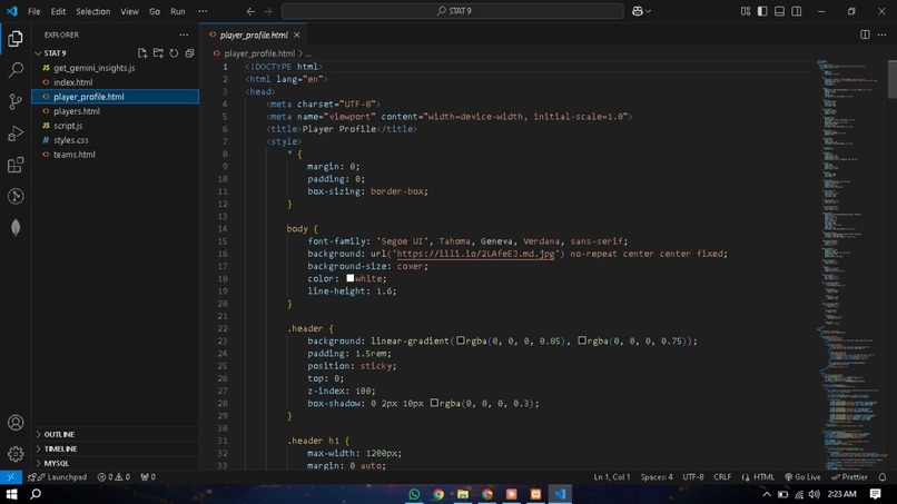 STAT 9 – screenshot 2