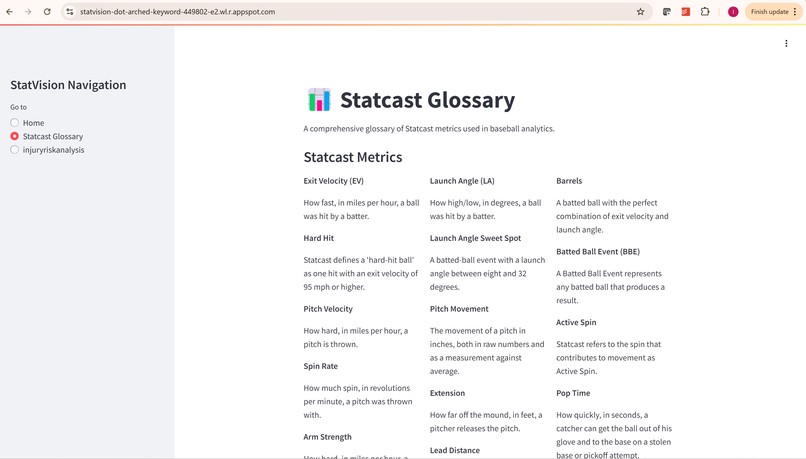 StatVision – screenshot 2