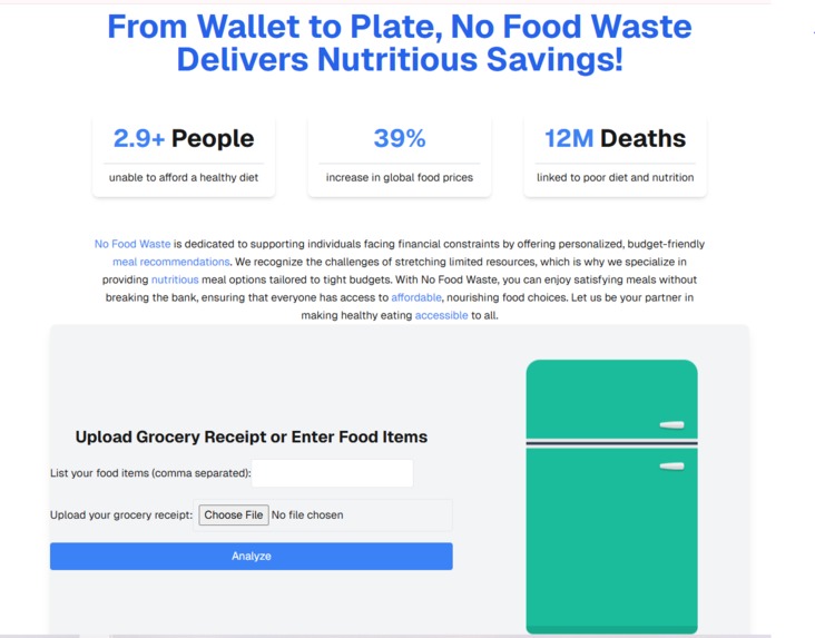 NoFoodWaste – screenshot 1