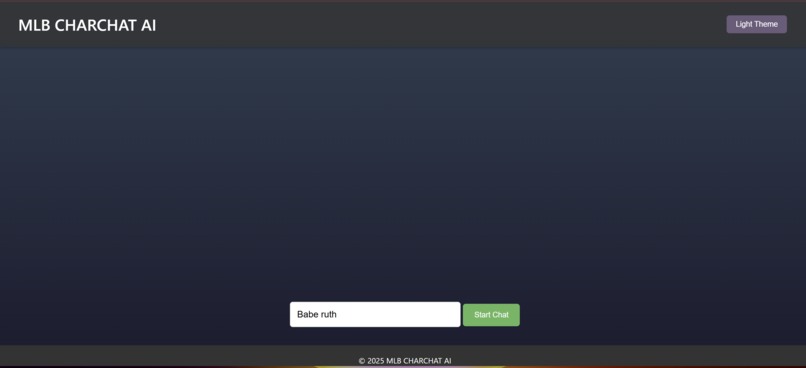 MLB CHARCHAT AI – screenshot 2