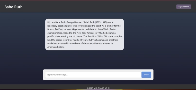 MLB CHARCHAT AI – screenshot 3