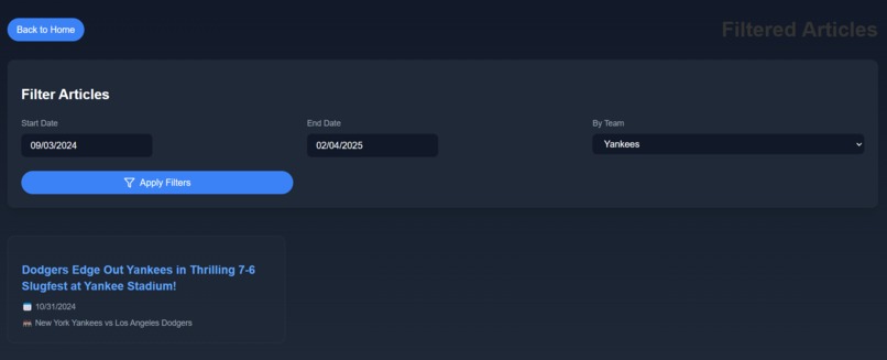 MLB X Google – screenshot 3