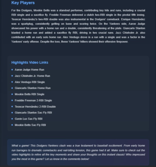 MLB X Google – screenshot 5