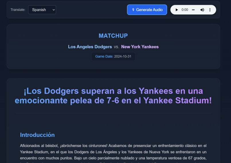 MLB X Google – screenshot 6