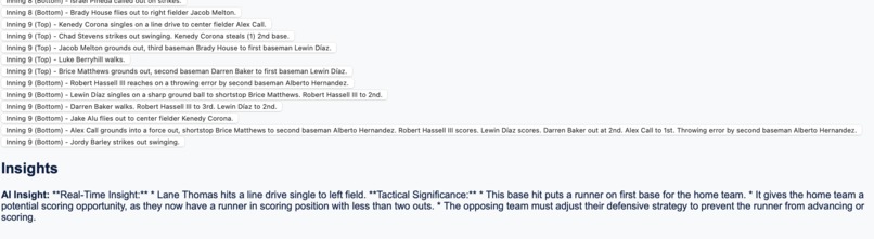 Baseball Game Insights – screenshot 4