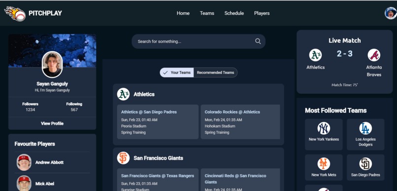 PlayPitch – screenshot 2