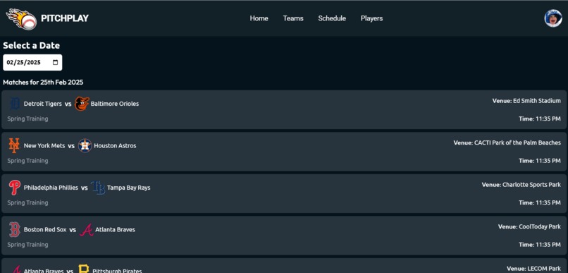 PlayPitch – screenshot 7
