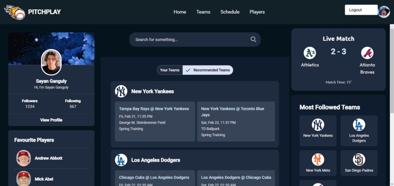 PlayPitch – screenshot 3