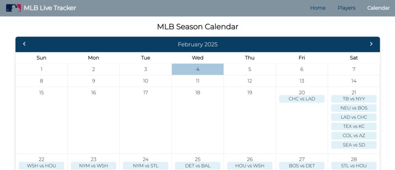 MLB Live Tracker – screenshot 2