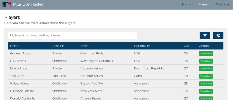 MLB Live Tracker – screenshot 5