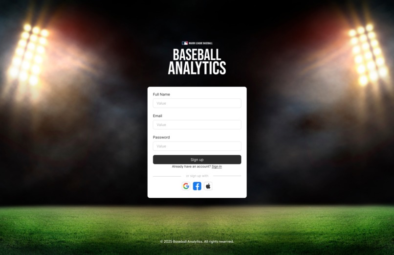 Google X MLB Baseball Analytics – screenshot 2