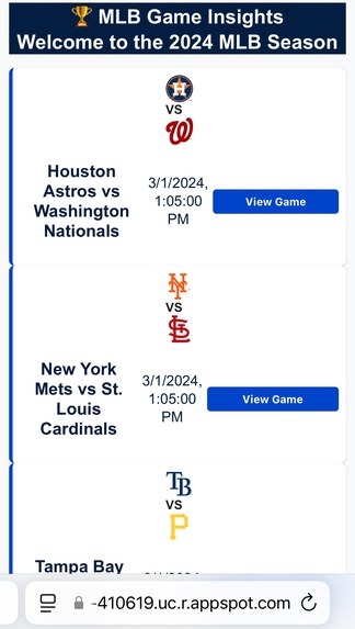 Baseball Game Insights – screenshot 5