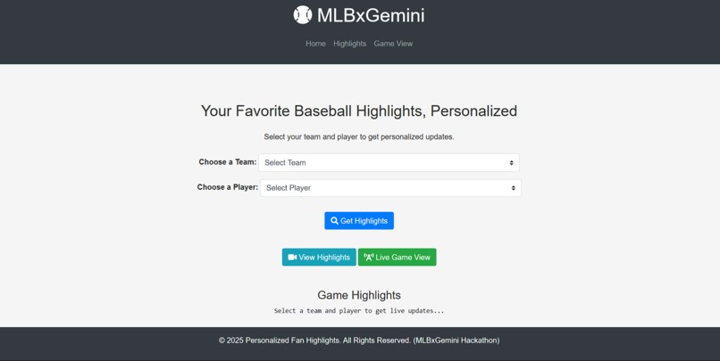 MLBxGemini – screenshot 1