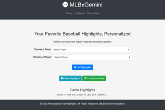 MLBxGemini