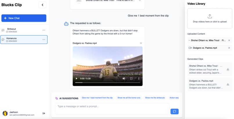 The Blucks Clip – screenshot 1