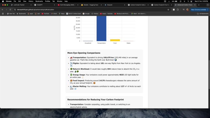 CarbonCalc Pro – screenshot 2