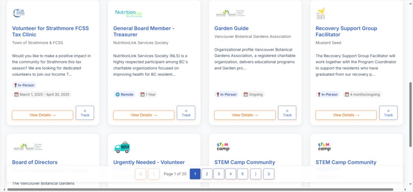 Volunteer Multi Hub – screenshot 15