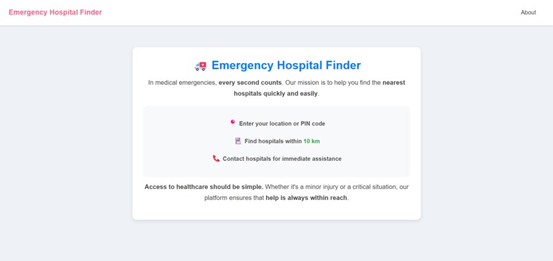 Hospital Finder – screenshot 2