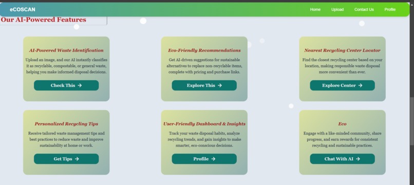 ECOSCAN:AI Powered Waste Detection System – screenshot 8