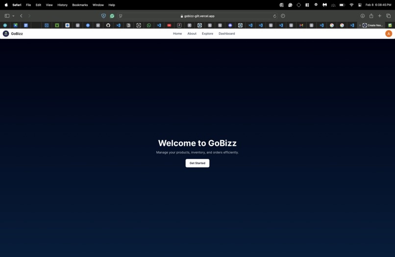 GoBizz – screenshot 1