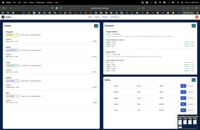 GoBizz – screenshot 4