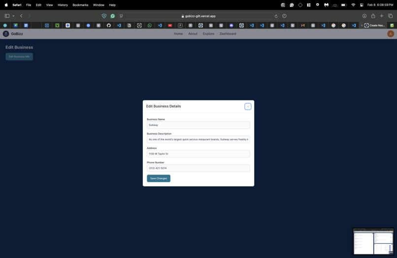 GoBizz – screenshot 5