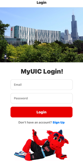 myUIC App – screenshot 1