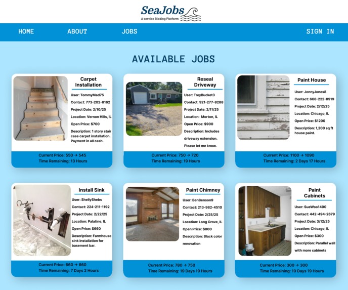 SeaJobs++ – screenshot 2
