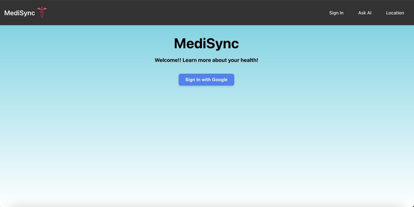 MediSync – screenshot 1