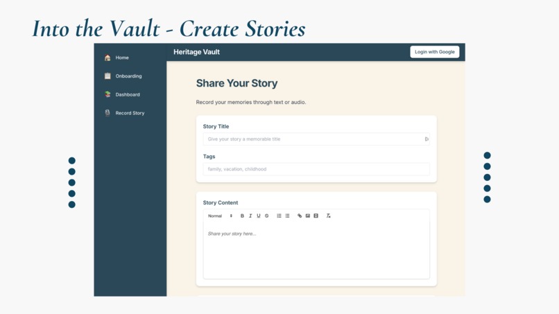 Heritage Vault – screenshot 2