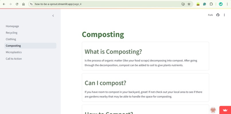 How to be a Sprout – screenshot 1