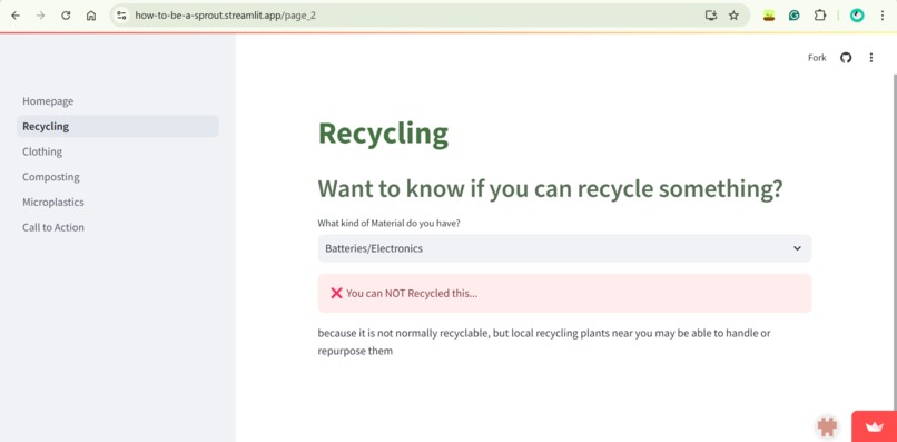 How to be a Sprout – screenshot 2