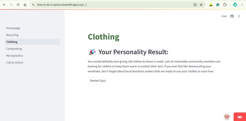 How to be a Sprout – screenshot 3