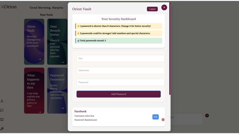 Orion – screenshot 4