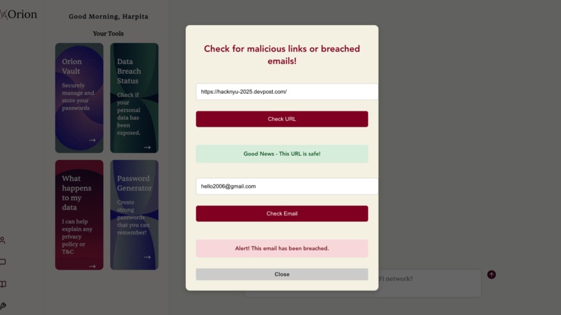 Orion – screenshot 5