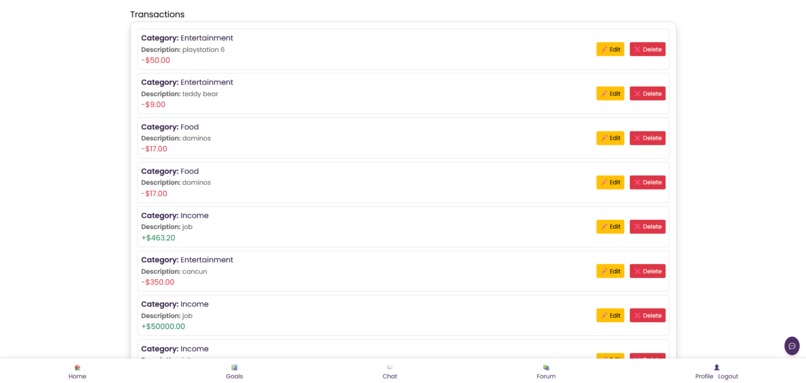 FinanceAL – screenshot 4