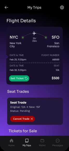 SeatSwap – screenshot 2