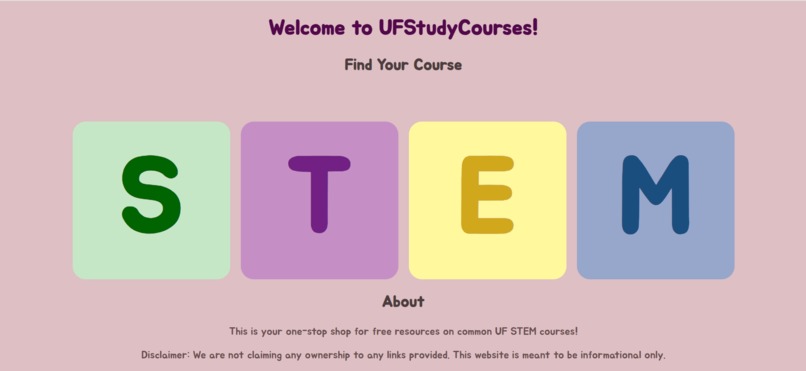 UF Study Courses – screenshot 1