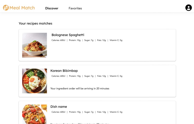 MealMatch – screenshot 5