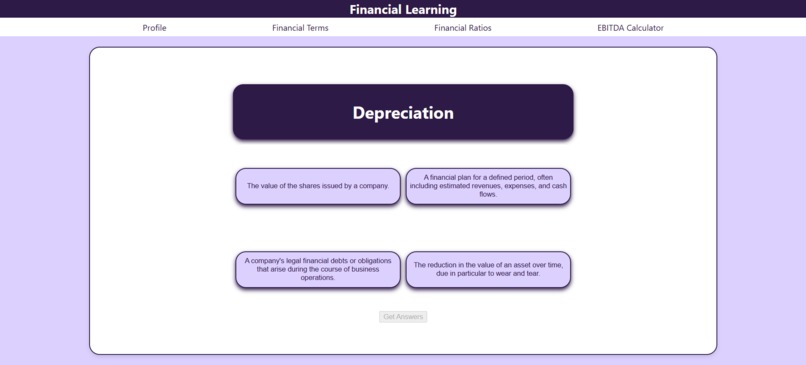 Financial Learning – screenshot 4