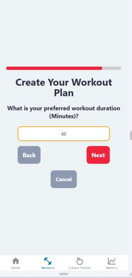 Fitness App – screenshot 7