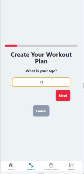Fitness App – screenshot 8