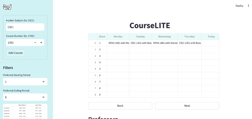 CourseLITE – screenshot 3