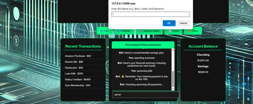Personized FinanceAssistant – screenshot 3