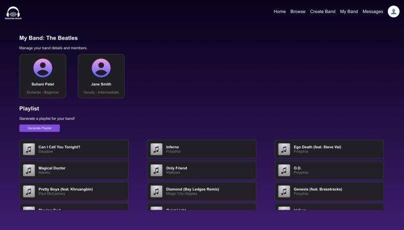 Musician Match – screenshot 5