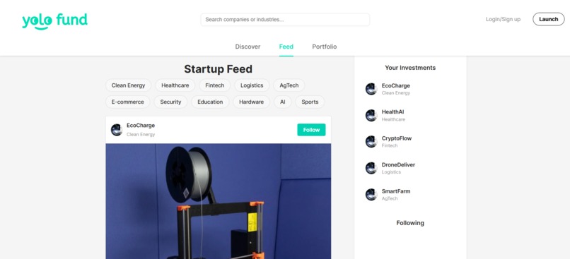 YOLO Fund – screenshot 2